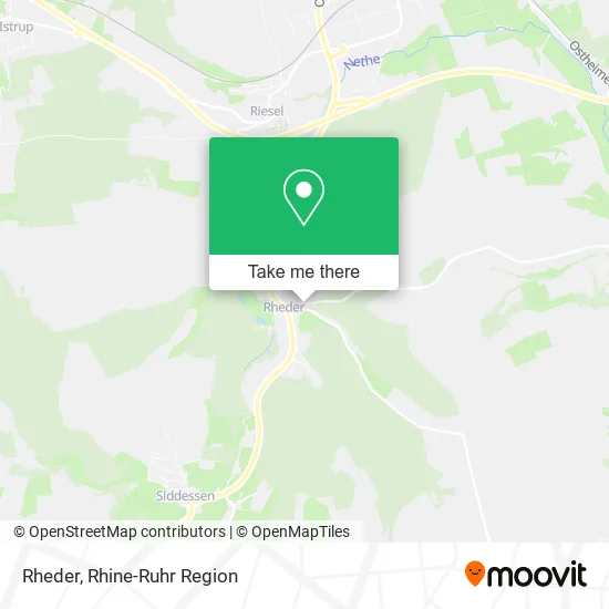 Rheder map