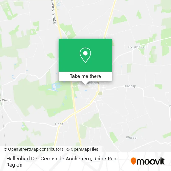 Карта Hallenbad Der Gemeinde Ascheberg