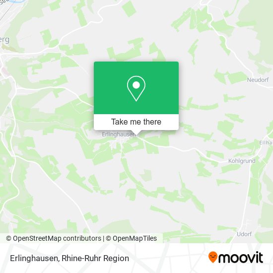 Erlinghausen map