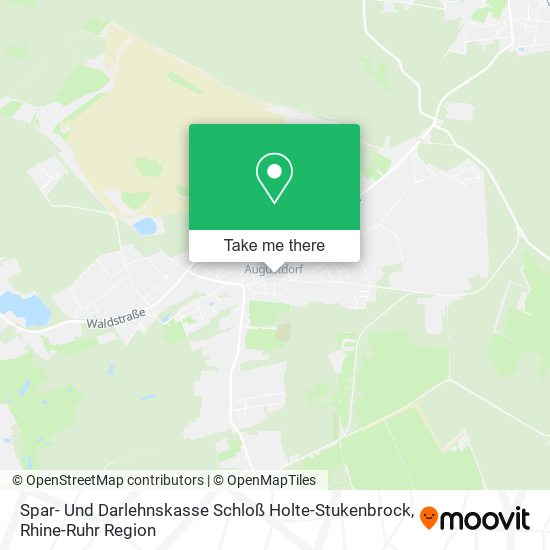 Карта Spar- Und Darlehnskasse Schloß Holte-Stukenbrock