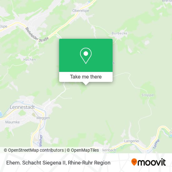 Ehem. Schacht Siegena II map