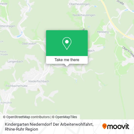 Kindergarten Niederndorf Der Arbeiterwohlfahrt map