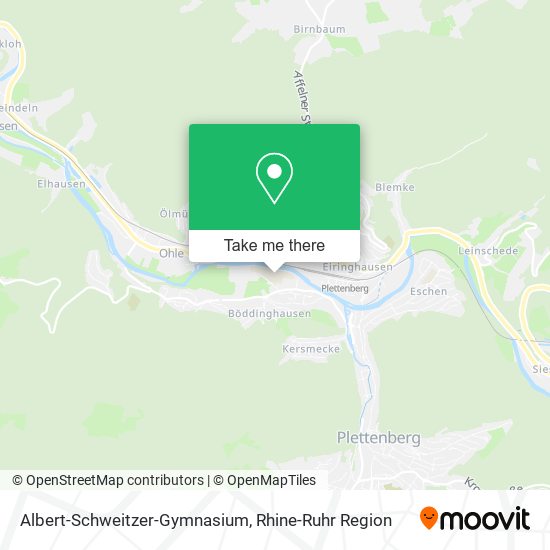 Albert-Schweitzer-Gymnasium map