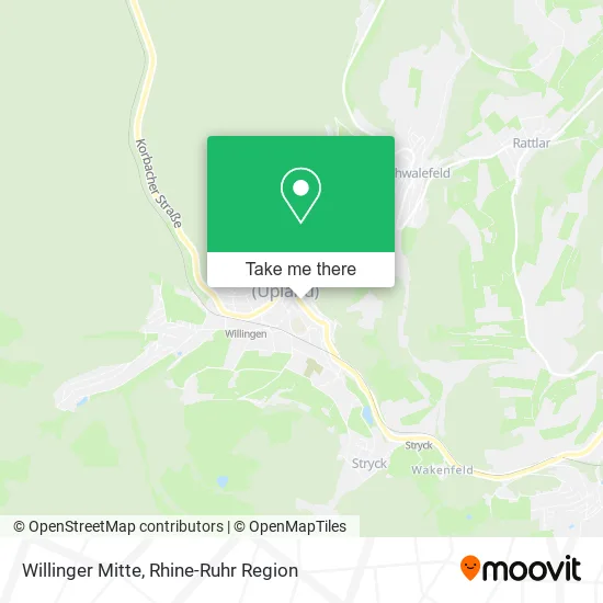 Карта Willinger Mitte