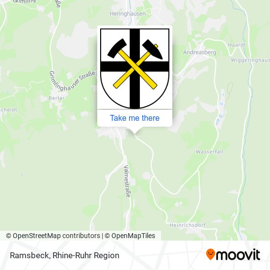 Ramsbeck map