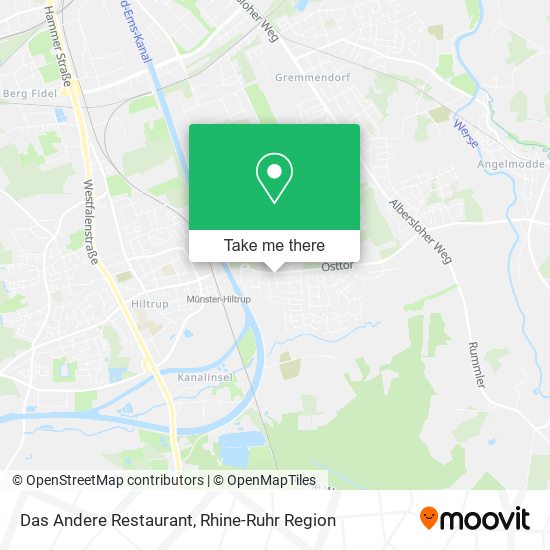 Das Andere Restaurant map