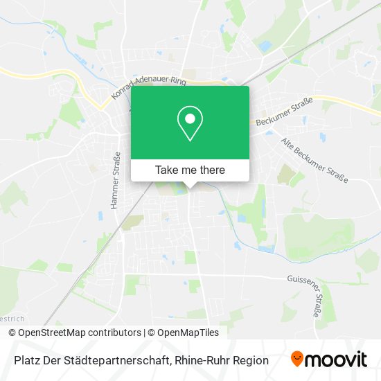 Platz Der Städtepartnerschaft map