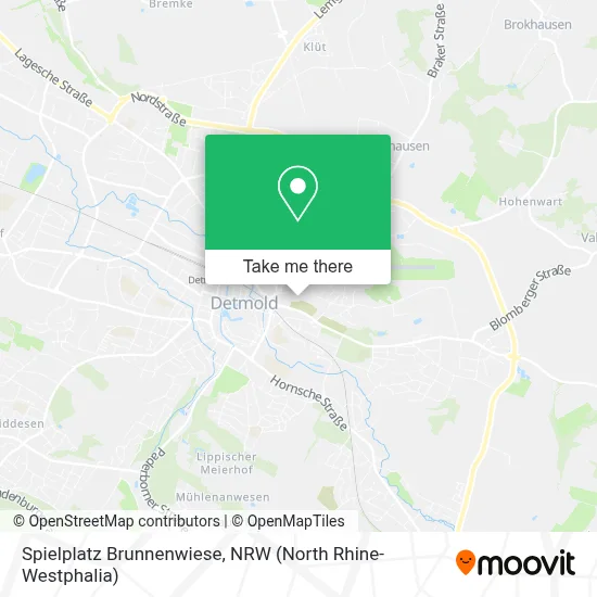 Spielplatz Brunnenwiese map