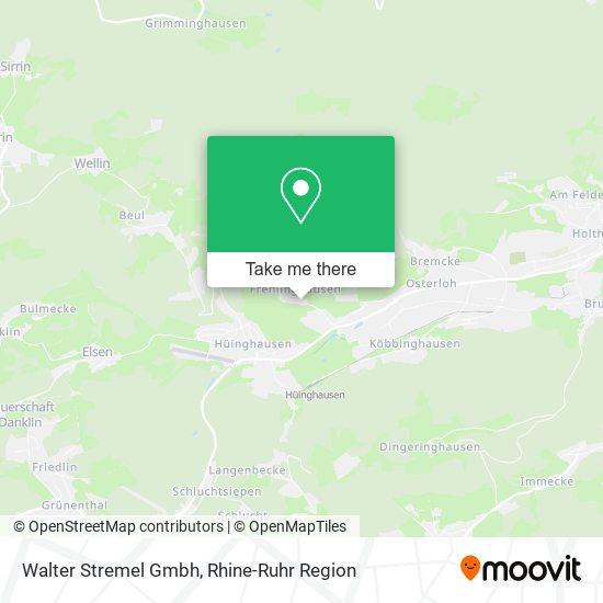 Walter Stremel Gmbh map