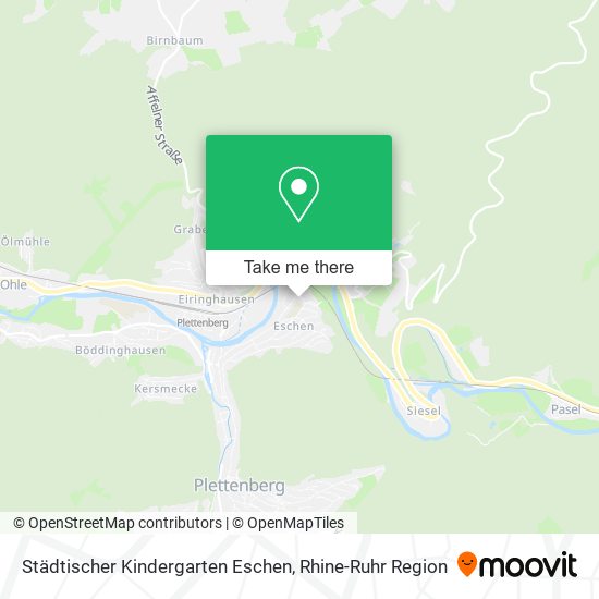Städtischer Kindergarten Eschen map