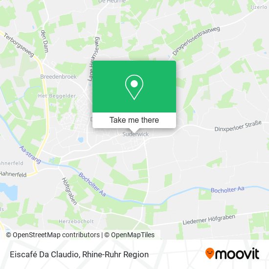 Eiscafé Da Claudio map