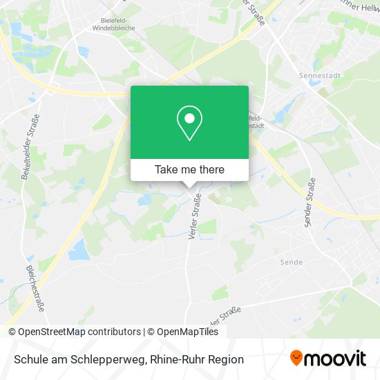 Schule am Schlepperweg map
