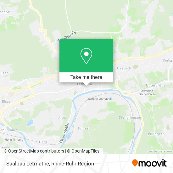 Карта Saalbau Letmathe