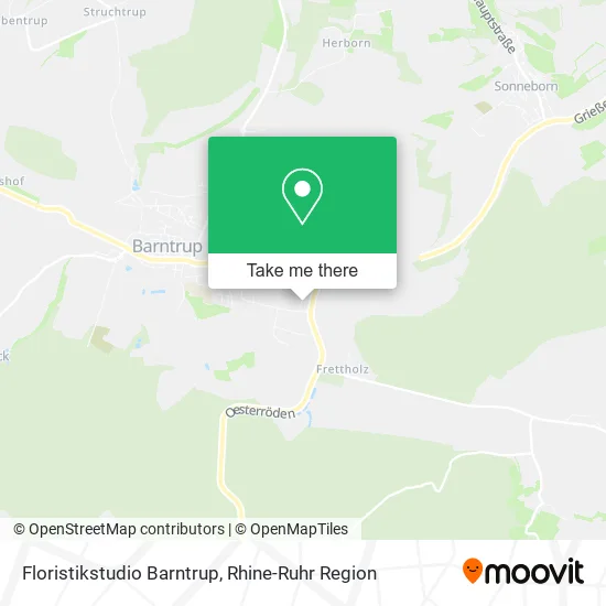 Карта Floristikstudio Barntrup