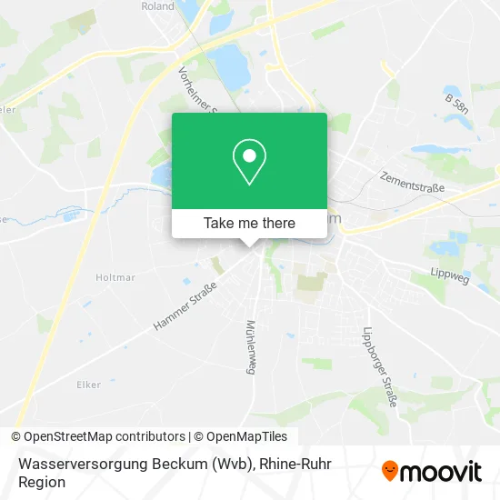 Wasserversorgung Beckum (Wvb) map