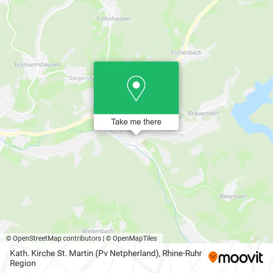 Карта Kath. Kirche St. Martin (Pv Netpherland)