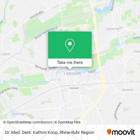 Dr. Med. Dent. Kathrin Knop map
