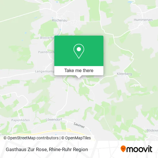 Карта Gasthaus Zur Rose