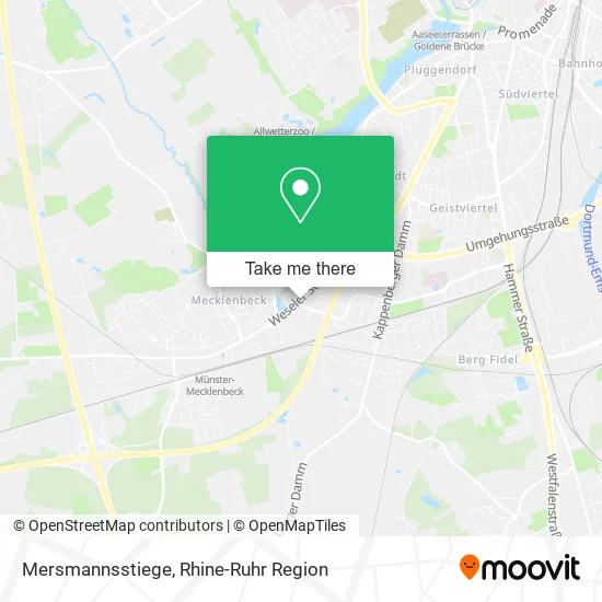 Карта Mersmannsstiege