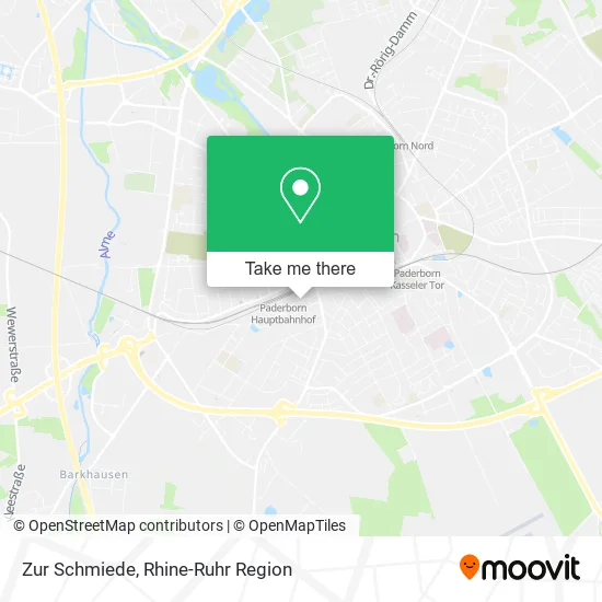 Карта Zur Schmiede