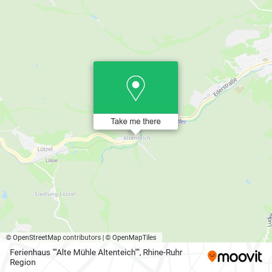 Ferienhaus ""Alte Mühle Altenteich"" map