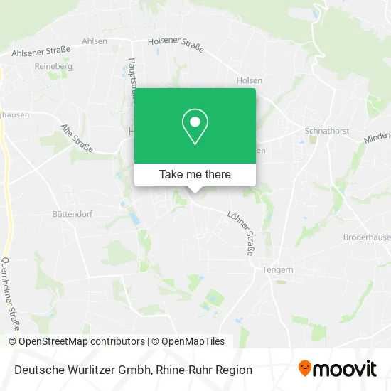 Deutsche Wurlitzer Gmbh map