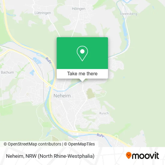Neheim map