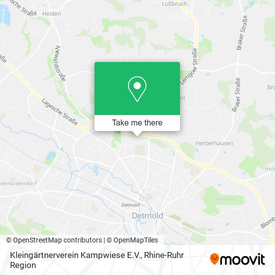 Kleingärtnerverein Kampwiese E.V. map