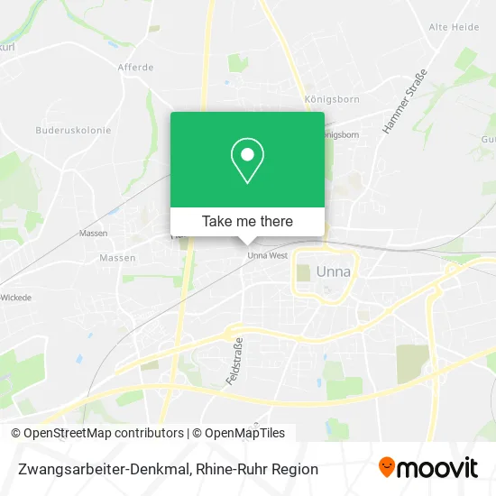 Карта Zwangsarbeiter-Denkmal