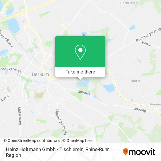 Карта Heinz Holtmann Gmbh - Tischlerein