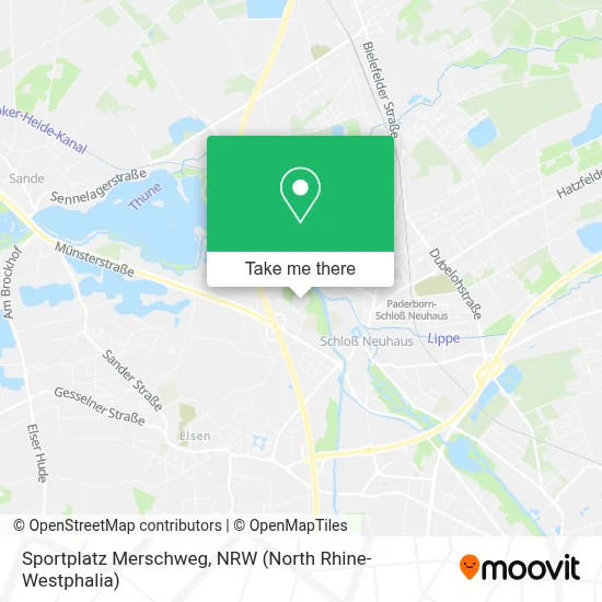 Sportplatz Merschweg map