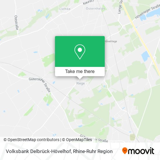 Volksbank Delbrück-Hövelhof map