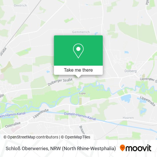 Schloß Oberwerries map