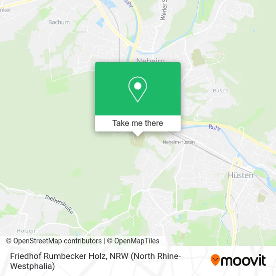 Карта Friedhof Rumbecker Holz