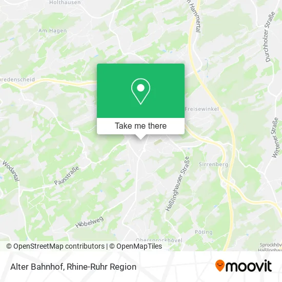 Карта Alter Bahnhof