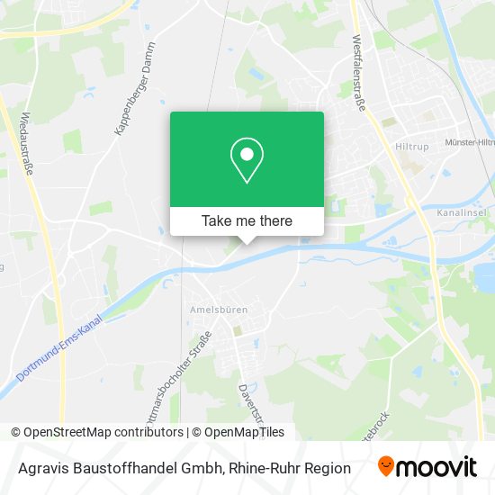 Agravis Baustoffhandel Gmbh map