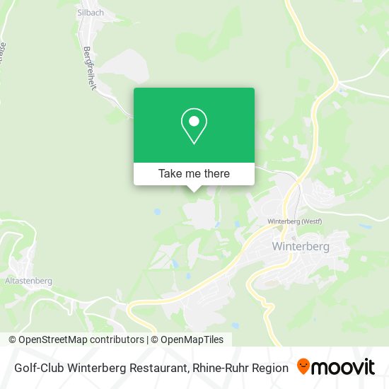 Карта Golf-Club Winterberg Restaurant