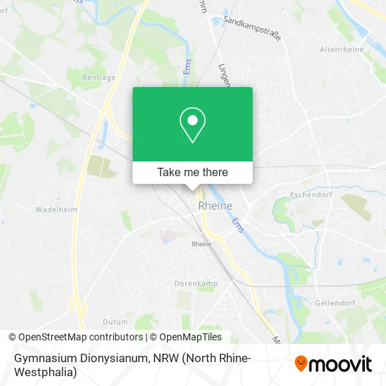 Карта Gymnasium Dionysianum