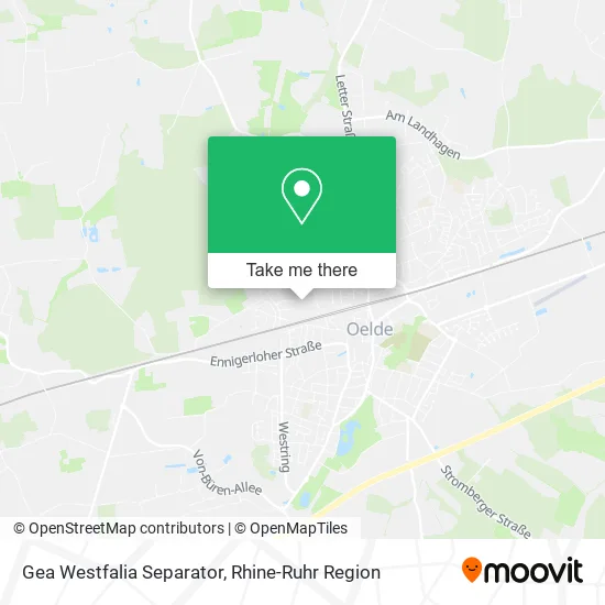 Карта Gea Westfalia Separator