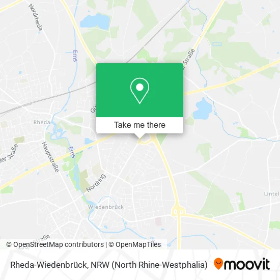 Rheda-Wiedenbrück map