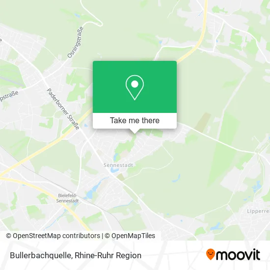Карта Bullerbachquelle