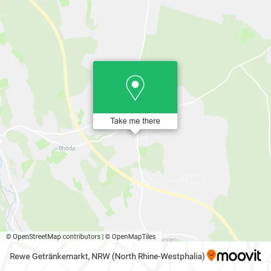 Карта Rewe Getränkemarkt