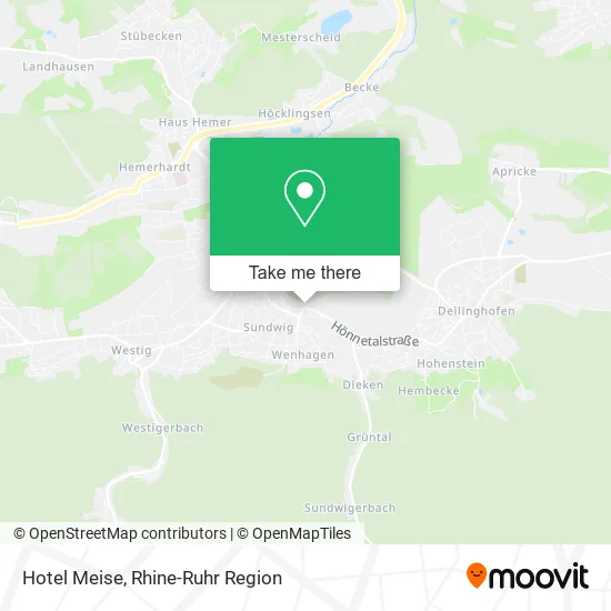 Карта Hotel Meise