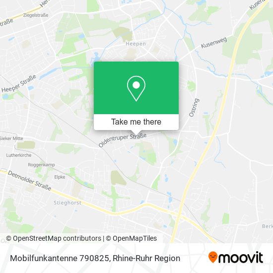 Карта Mobilfunkantenne 790825