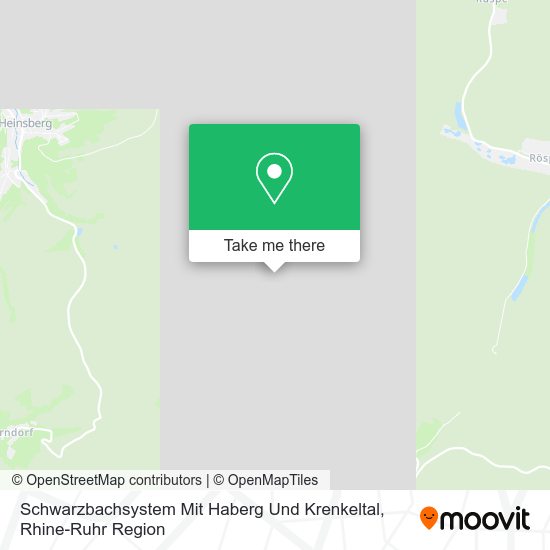 Schwarzbachsystem Mit Haberg Und Krenkeltal map