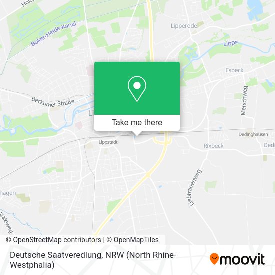 Deutsche Saatveredlung map