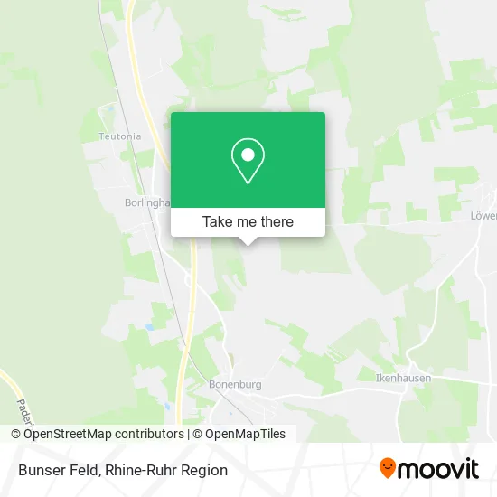 Карта Bunser Feld