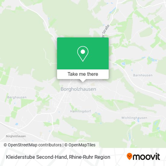 Kleiderstube Second-Hand map
