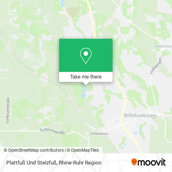 Карта Plattfuß Und Stelzfuß