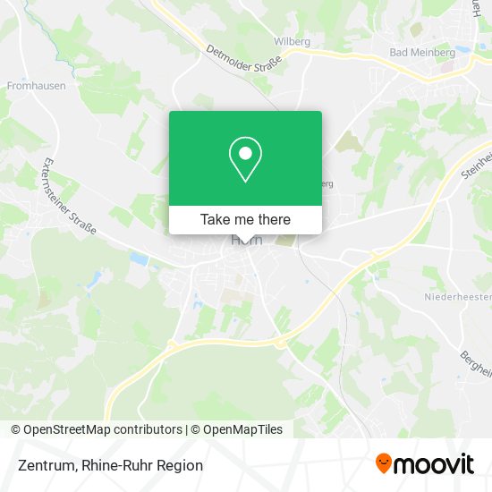 Zentrum map